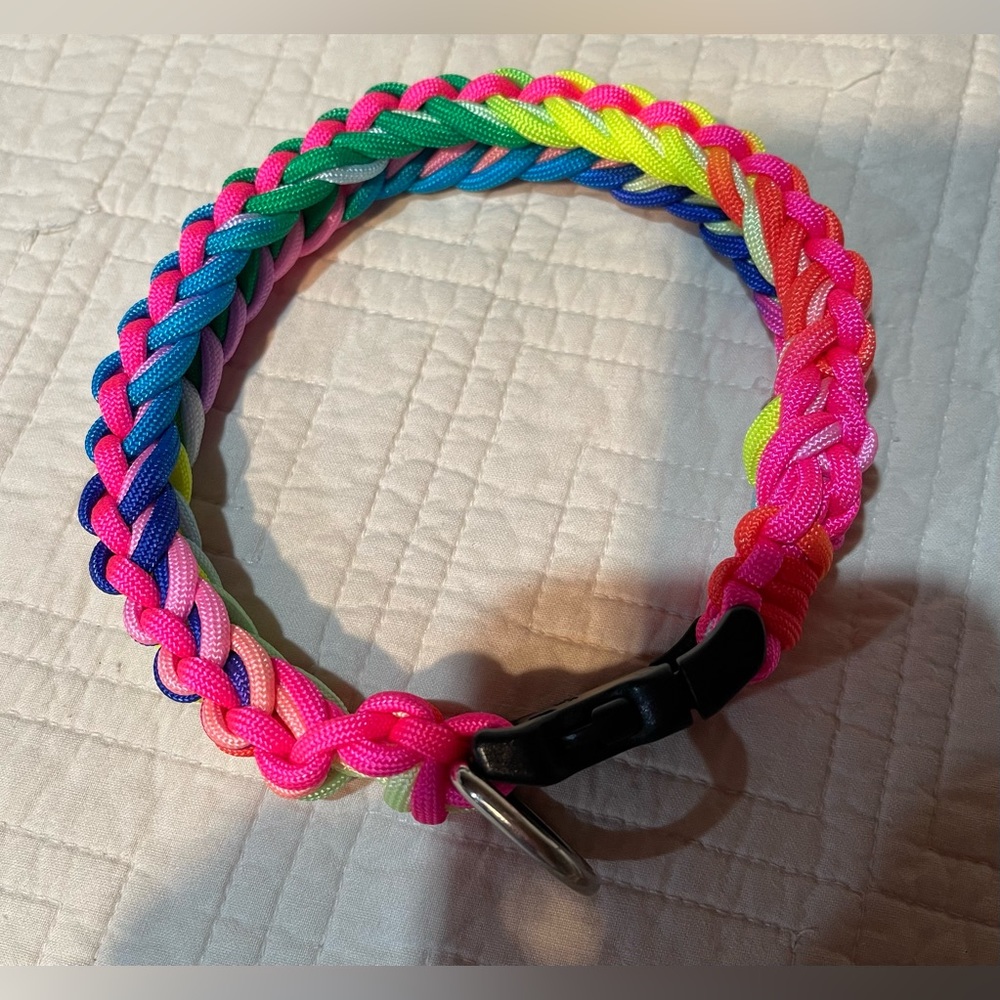 Handmade Paracord dog collar